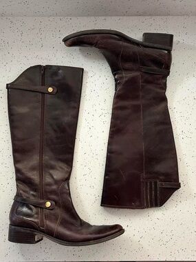 Matisse Brown Leather Riding Boots